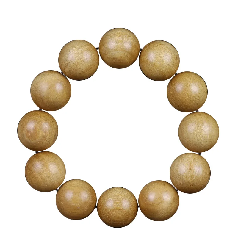 

2026 Australian Old Mountain Sandalwood 20-Bead Bracelet: Black Sinking Wood Prayer Beads, Men Women Jewelry Gifts