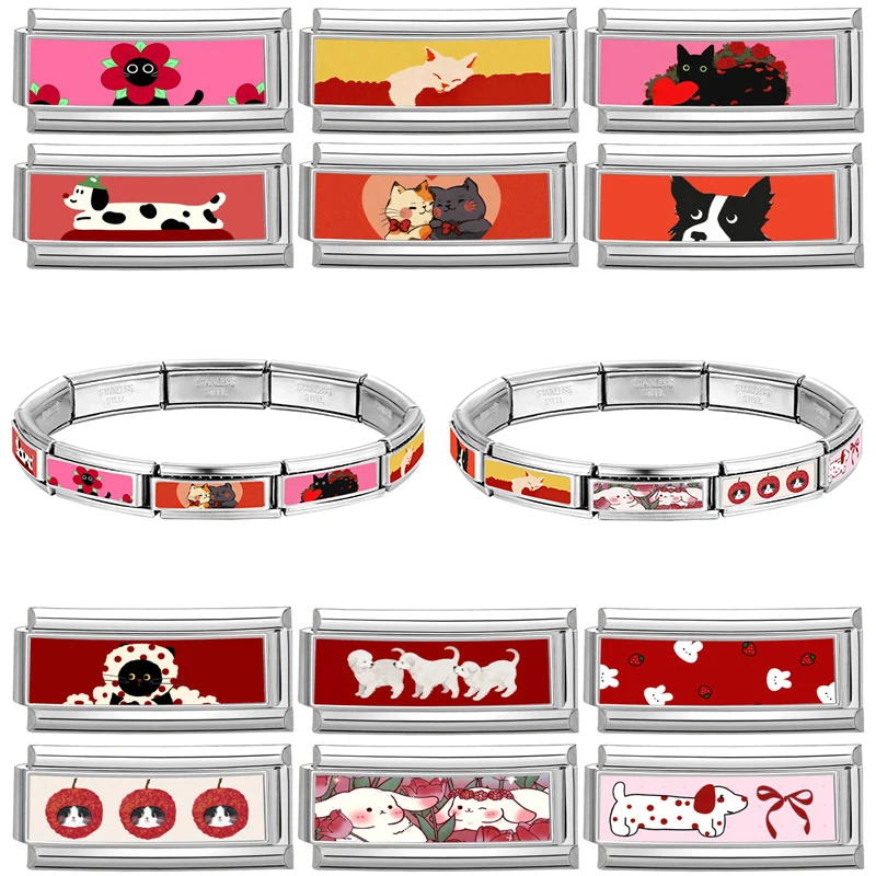 Новый-сладкий-щенок-кошка-собака-красный-цвет-длинный-итальянский-шарм-подходит-для-браслетов-из-нержавеющей-стали-9-мм-женские-браслеты-«сделай-сам»-изготовление-ювелирных-изделий-подарки