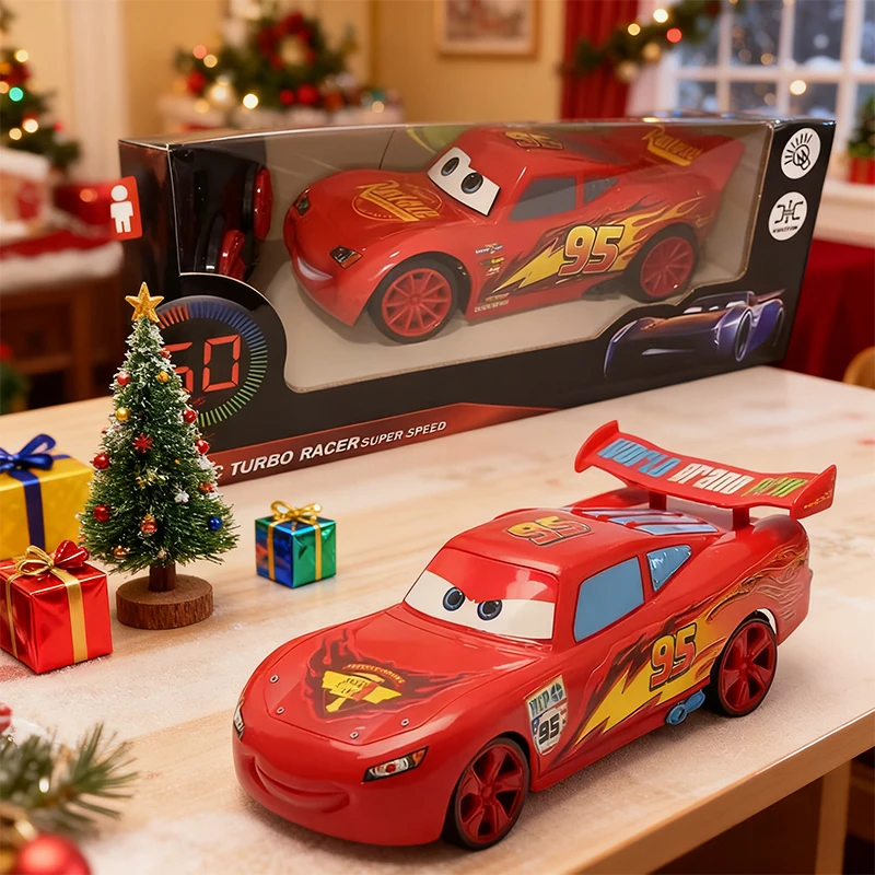 

Игрушка с дистанционным управлением Disney Lightning McQueen, высокая управляемость, автомобили Pixar 3, моделирование гонок, товары в стиле аниме, рождественские подарки