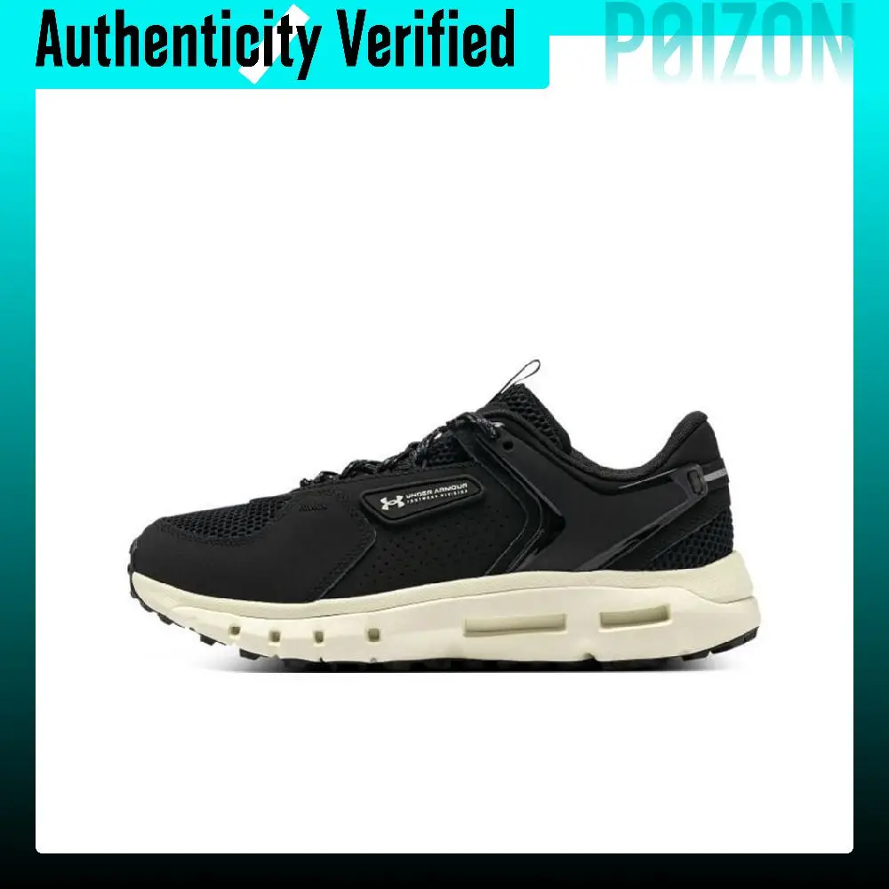 Under Armour Summit Textile, Leather Low top Running Shoes Men's Black 3028345-003