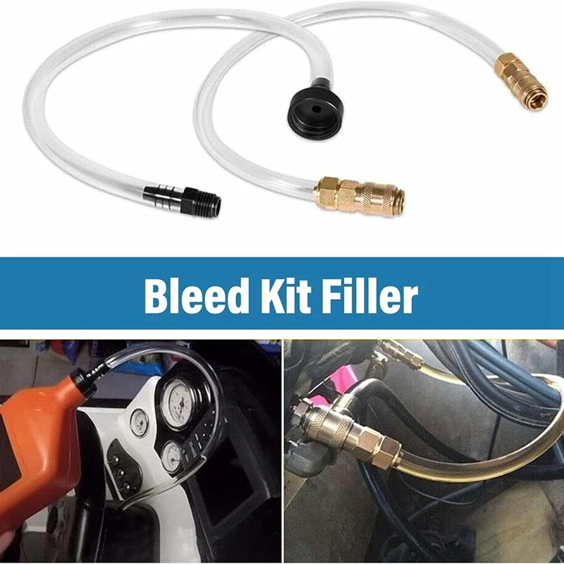 Super Sale HS5157 Hydraulic Steering Kit for Seastar Seal Kit with Wrench Front Mount Hydraulic Steering Fluid Cylinder for Seas