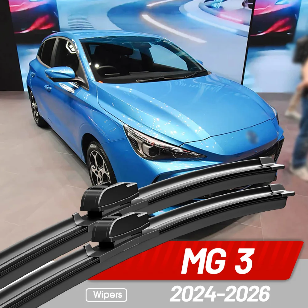 For MG 3 2024-2026 Front Wiper Blades Windshield Windscreen Window Accessories 22