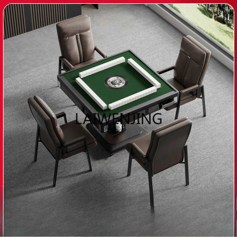 

MJY automatic household mahjong table dining table silent folding roller coaster motor