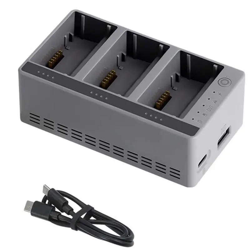 as95-3-ウェイバッテリー-dji-mini-5-4-3-pro-用、高速充電ハブ、インテリジェントバッテリー充電、ポータブルドローンアクセサリー