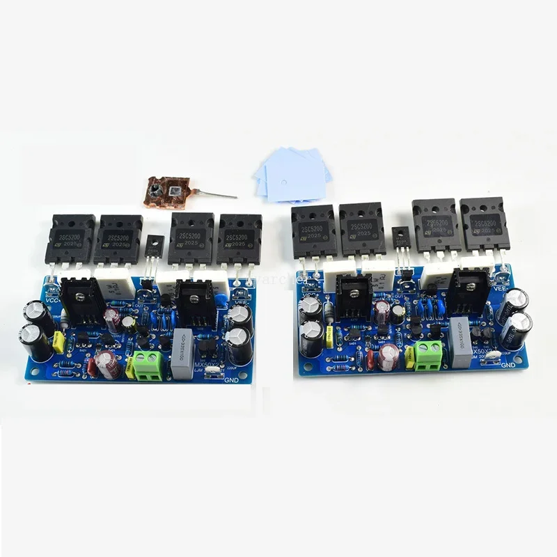 

2PCS MX50X2 Dual Channels Audio Power Amplifier Board 200W8R HiFi Stereo Amplifiers