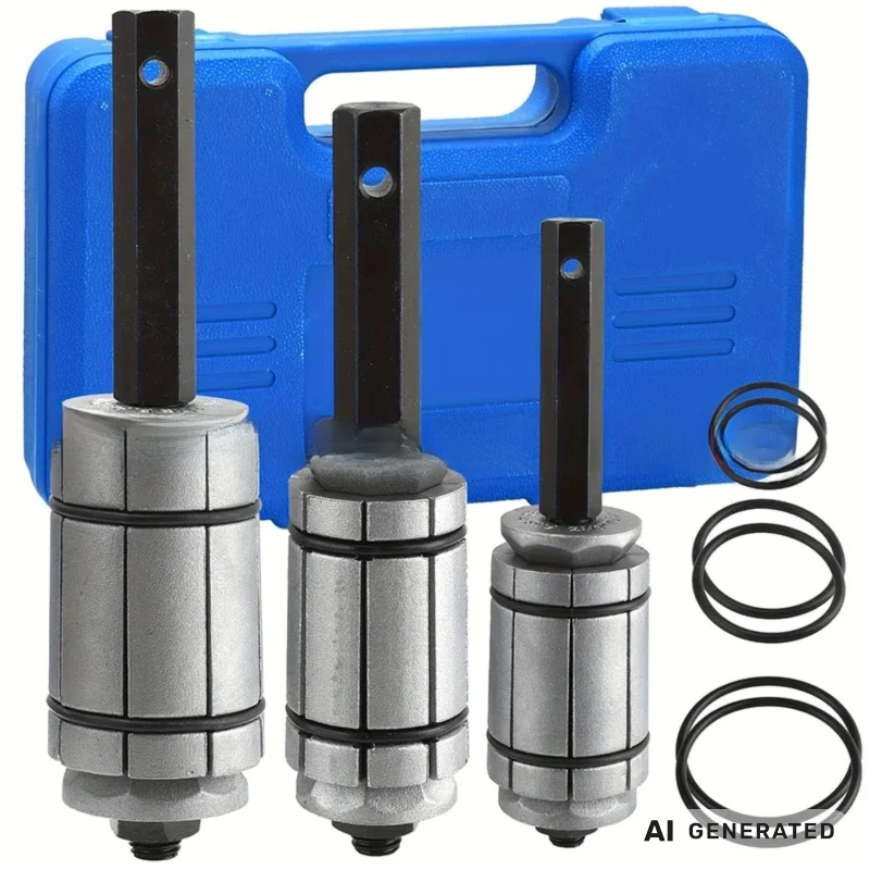 Upgrade 3 Pieces Pipe Expander Tool Set 1/18'' to 3-1/2'' | Exhaust Pipe Expander Tail Pipe Muffler Spreader Kit