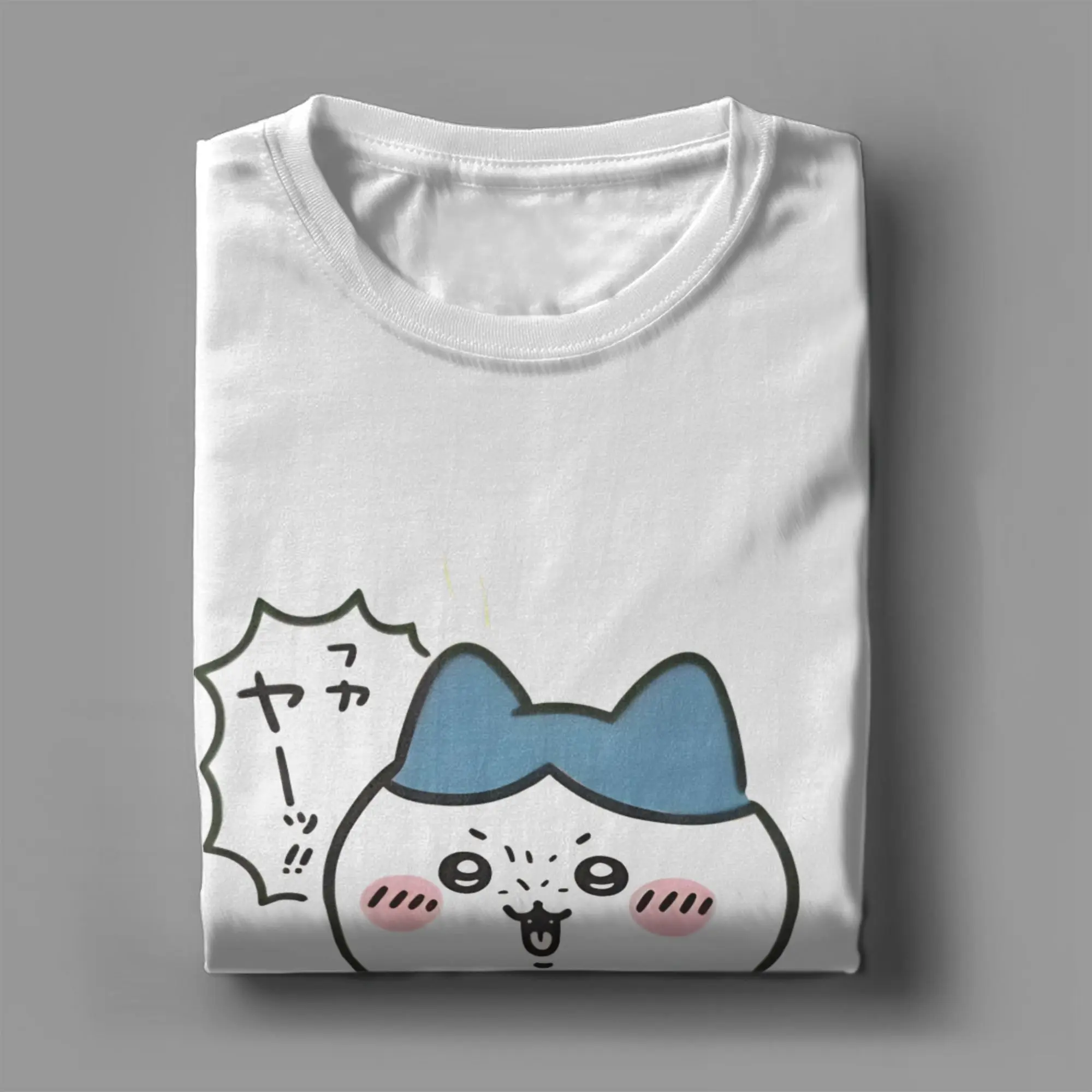 Chiikawas Hachiware T-Shirt Sommer Tolle T-Shirts aus Baumwolle, beliebtes T-Shirt für Herren, Freizeitkleidung – Detail 4