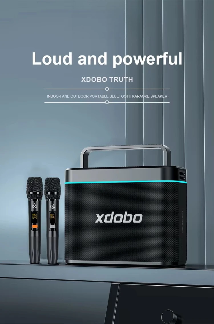 

Xdobo Karaoka 200W Big Sound Audio Player Boombox Amplifier Stereo Speaker