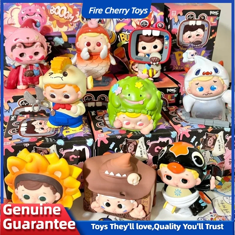 

Original Pidol Wants To Give You A Gift V1 V2 Blind Box Naughty Once Cute Action Figures Decoration Item Trendy Birthday Present