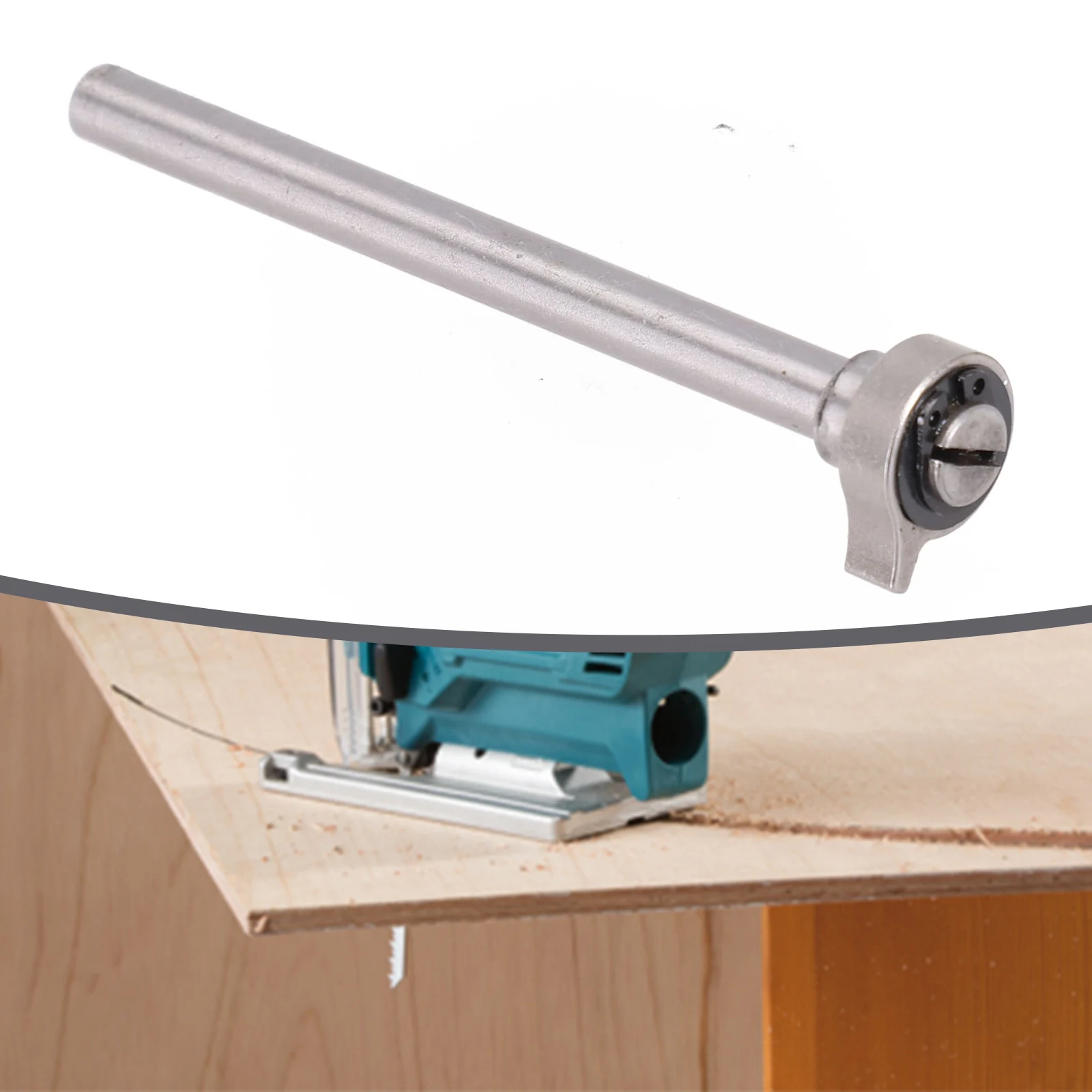 Imagem -03 - Metal Jig Saw Quick Chuck Assembly Ferramenta Elétrica Peça de Substituição Apto para Makita 4304 4305 4306 4334 Dwde 4333 118 mm