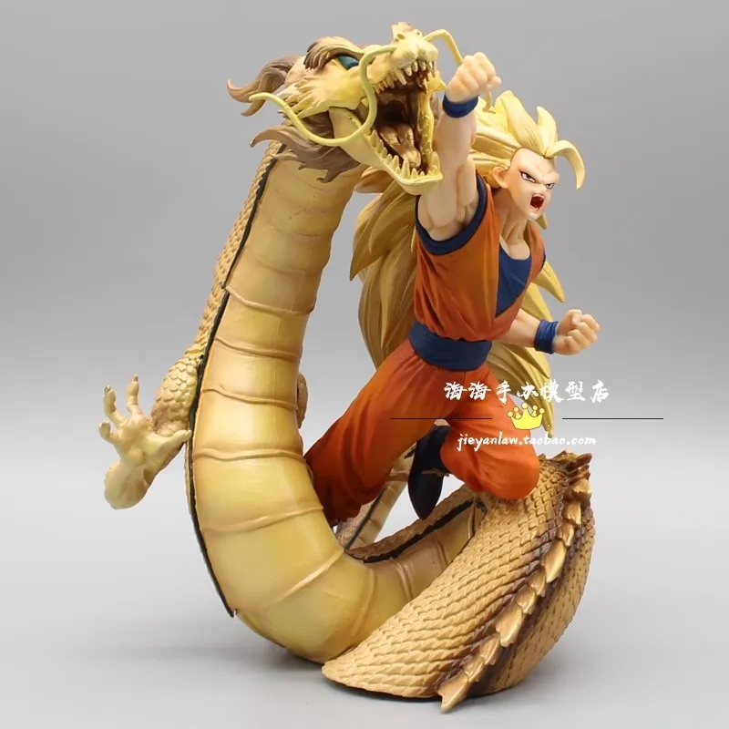 20cm Dragon Ball Z Anime Figure Son Goku Shenron Action Figure Dragon Fist Goku Figuirne Statue Decoration Collection Model Toys