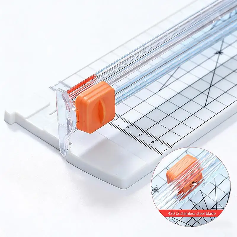 A4 Unidirectional Paper Cutter Accurate Safe Cutting With 5 Extra Blades Cuts 10 Sheet At Once For Craft Scrapbooking Office Us