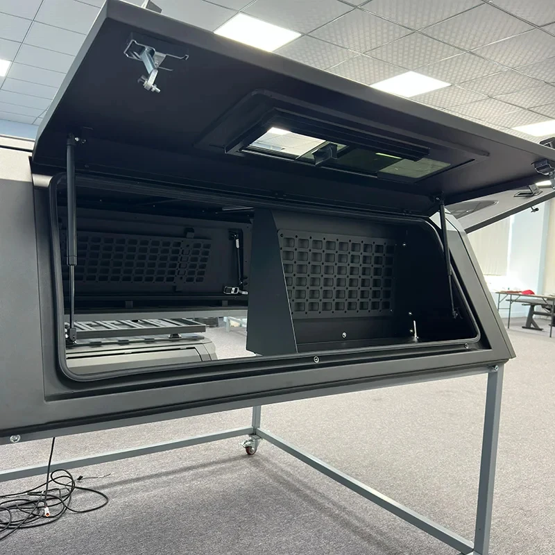 

High Quality Durable Aluminum Truck Hardtop Canopy with No-Drilling Installation