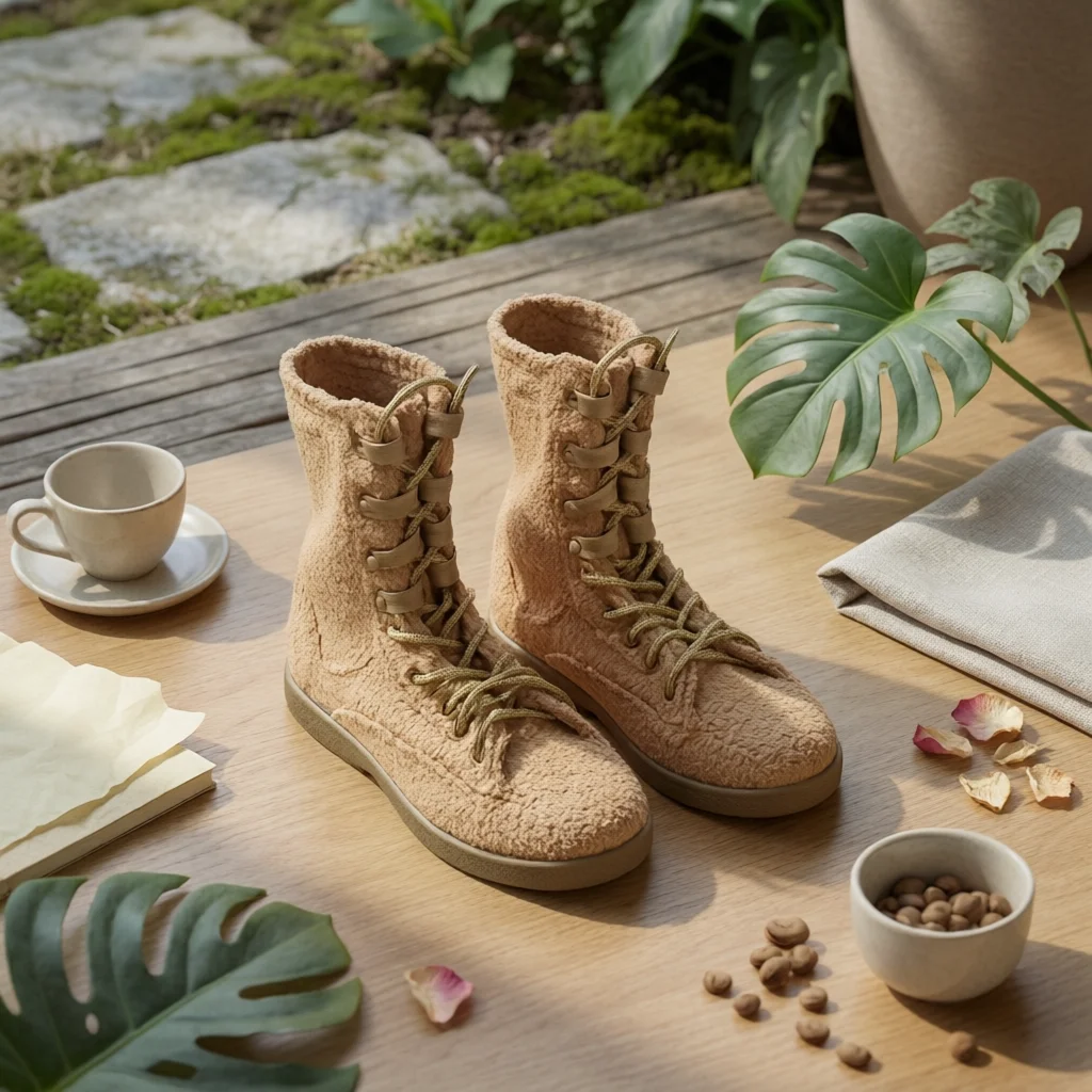 1:6 Soldier Boots Suede-Like Finish Soldier Figure Boots Miniature Footwear Stitched Construction Fashion Item Wear-Resistant