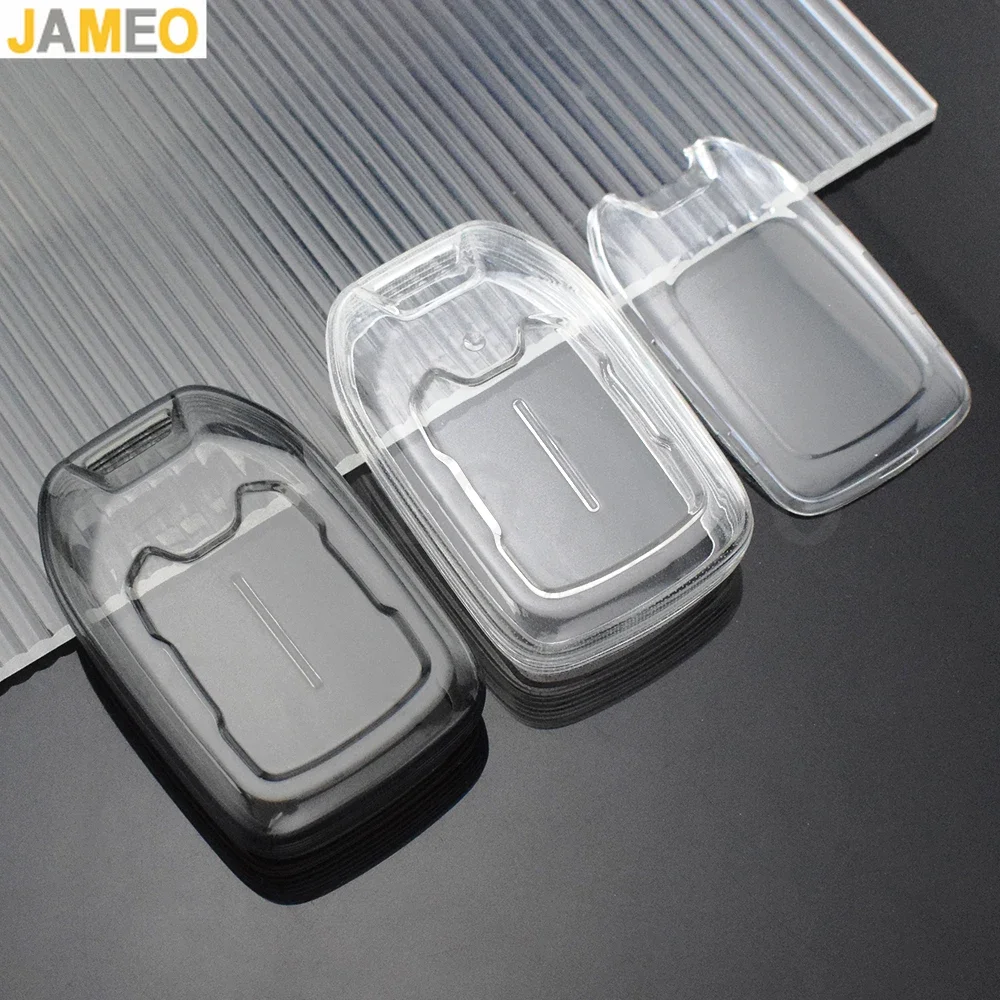 Funda transparente para llave remota para Chevrolet Tahoe Silverado Suburban Tahoe GMC Sierra Acadia Terrain YUKON, carcasa inteligente sin llave