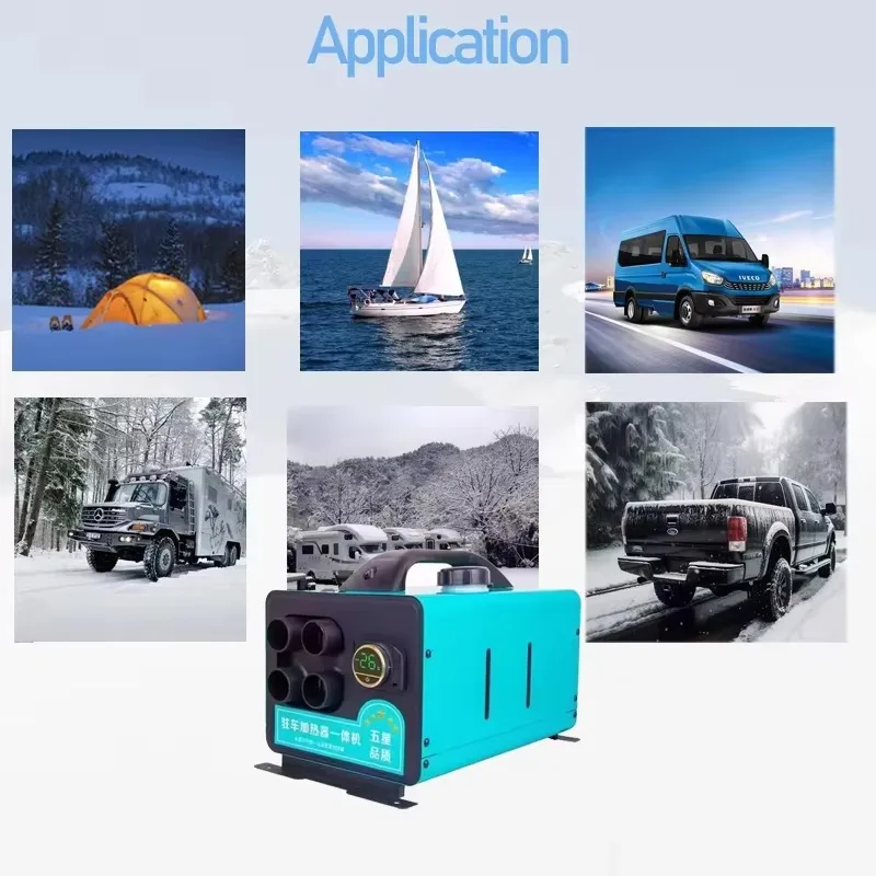 

2KW 12V 24V Diesel Air Heater All In One Truck Parking Heater For RV Truck Boat Bus Car Trailer Motorhomes