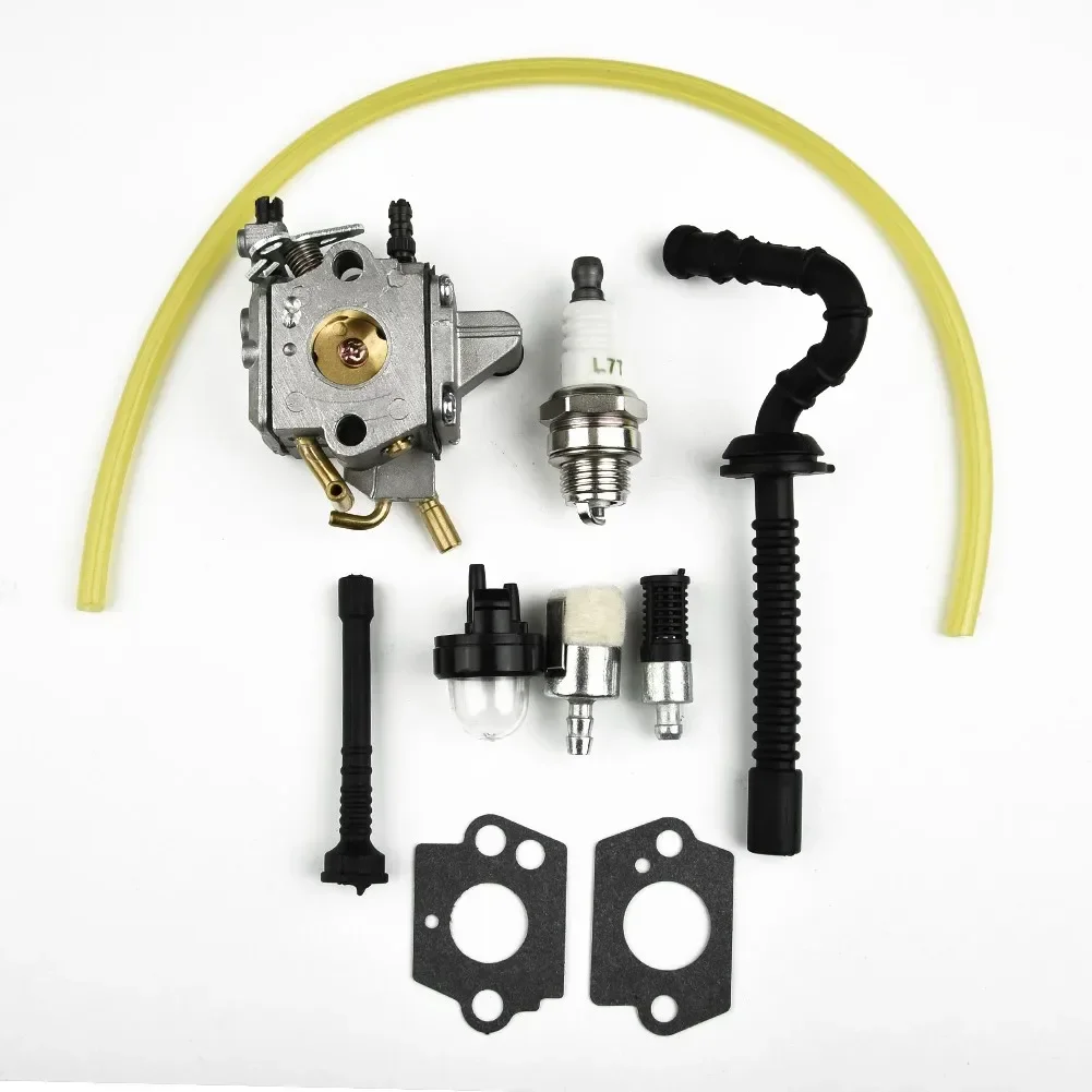 Untuk MS192 untuk MS192T untuk MS192TC Gergaji Mesin untuk Karburator Kompatibel dengan untuk Zama C1Q 58 Termasuk Kit Selang Bahan Bakar