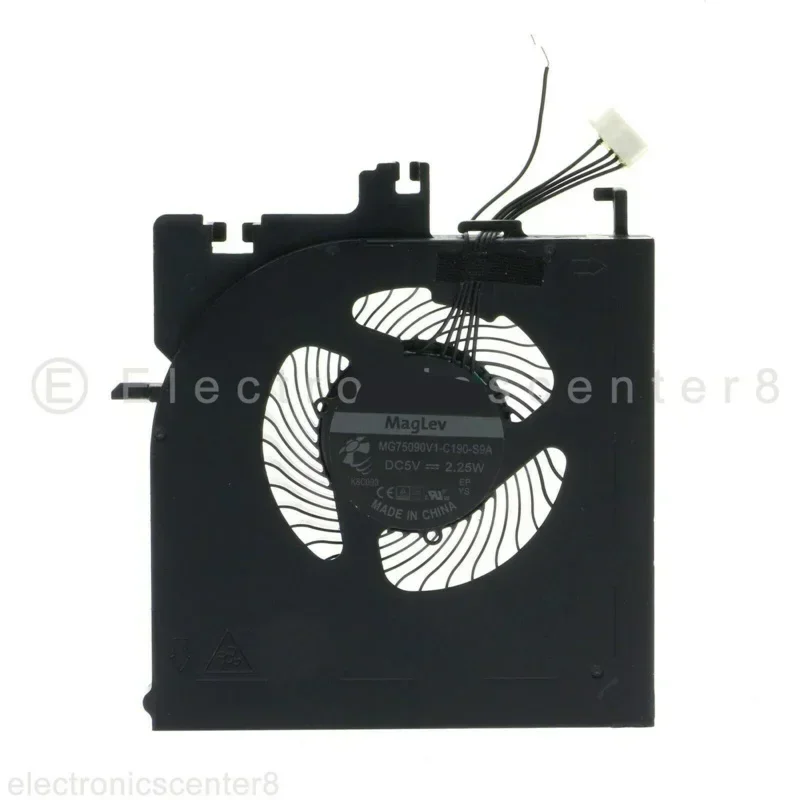 Novo ventilador de coofing gpu cpu para lenovo thinkpad p52 ep520 01hy785 01hy786 MG75090V1-C190-S9A