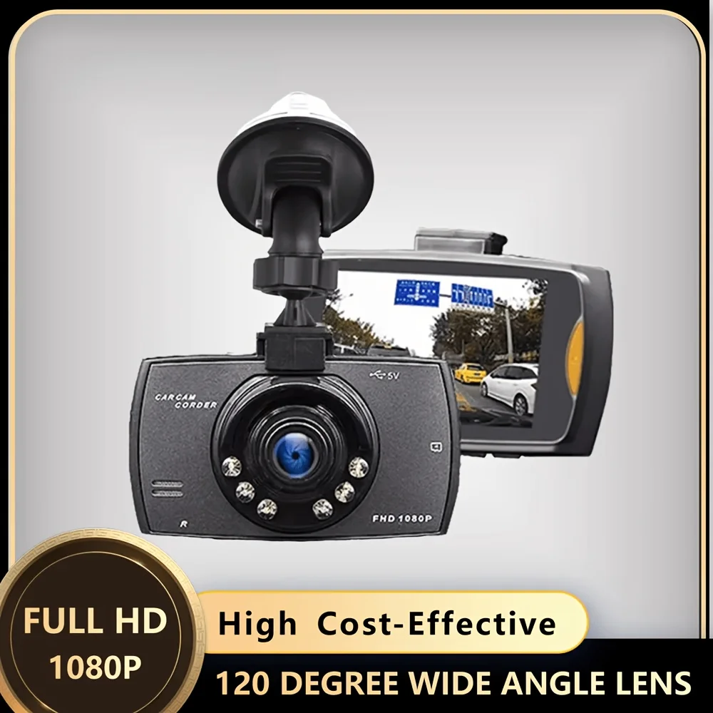 This Affordable Single-Lens Dashcam Supports 1080p Infrared Night Vision, Vibration Detection, and 24/7 Parking Monitoring.