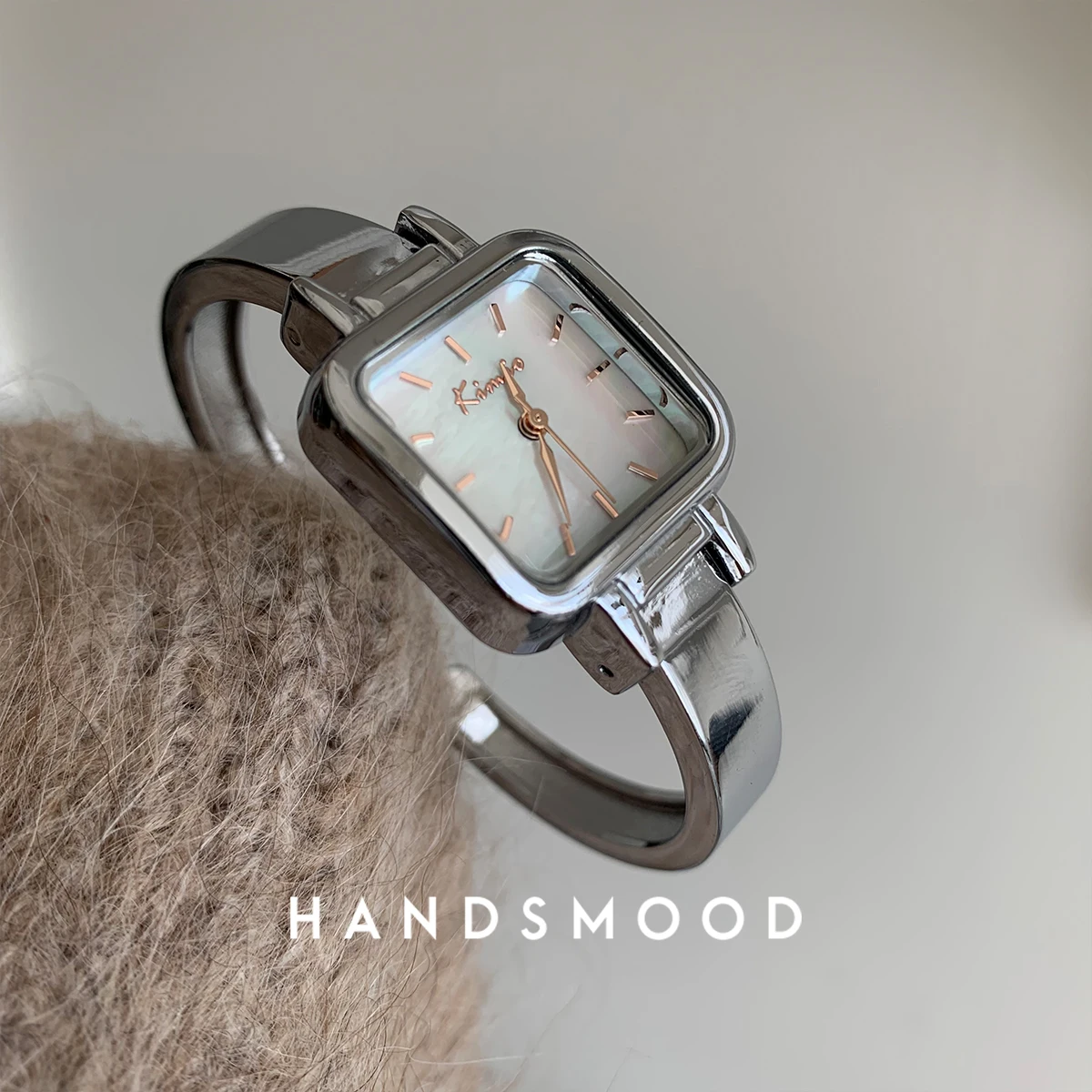 Jasmine Green Square Bangle Watch: A Stylish And Versatile Women'S Watch, A High-End Selection, And A Perfect Gift For Women.
