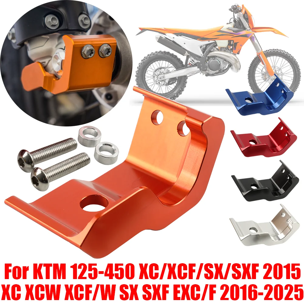 

For KTM EXC EXCF XCW XC XCF XCFW SX SXF 125 150 250 300 350 450 500 Accessories Right Front Fork Lug Guard Protection Shoe Cover