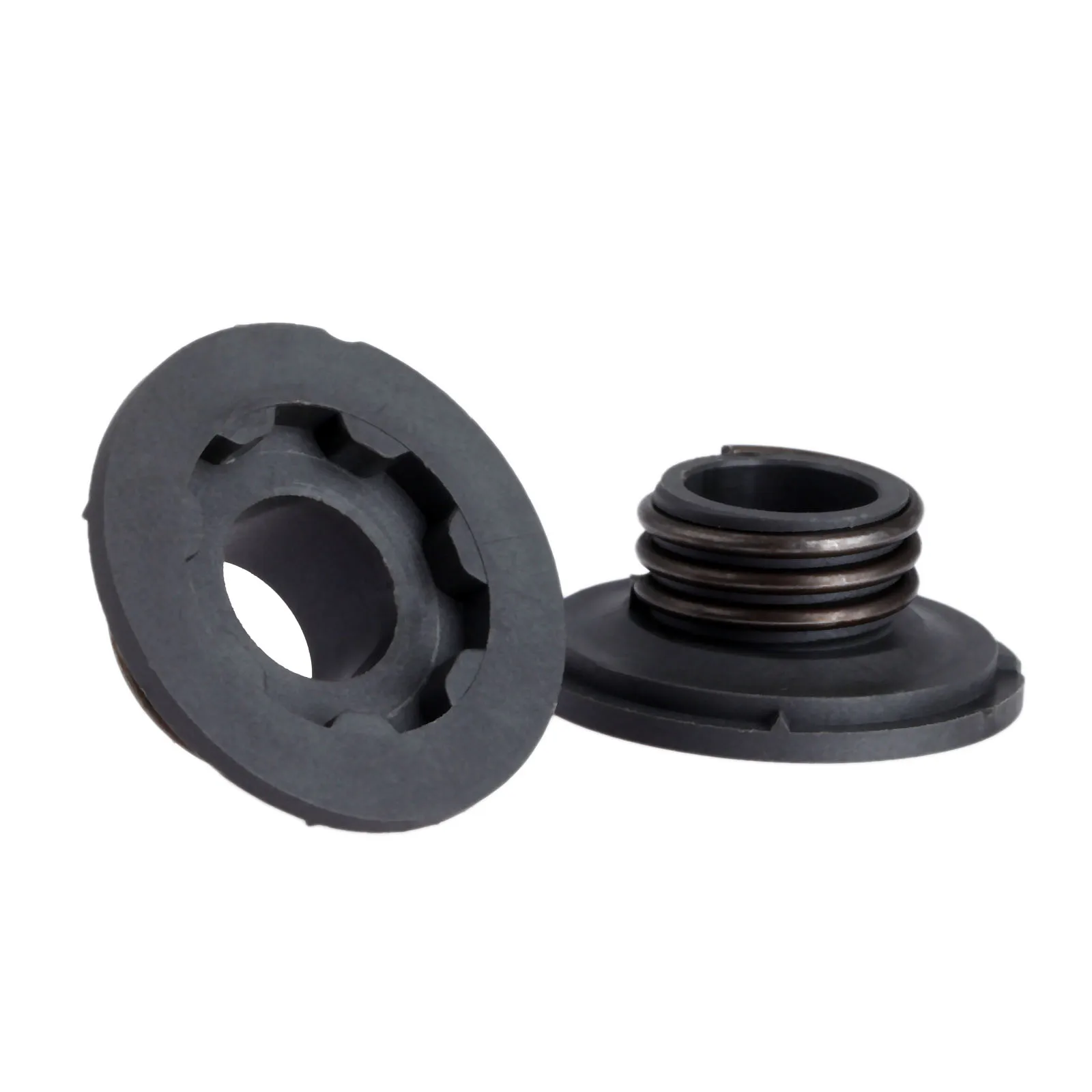 เฟืองตัวหนอนแบบขับอุปกรณ์ปั๊มน้ำมัน2ชิ้นสำหรับ husqvarna 340 345 346XP 350 353 359 445 450เลื่อยยนต์สวน503 93 18-01