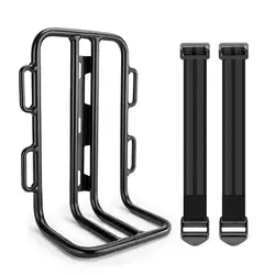 Bike Front Carrier Rack Support Touring Carrying Cargo Pannier Luggage Shelf for Trip Cycling Travel Folding Bike