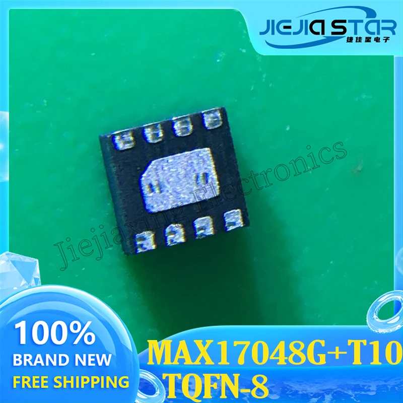 TDFN-8 배터리 연료 게이지 IC 부품 마크, MAX17048G + T10, MAX17048G, 7048 SMD, 정품 재고, 신제품 전자 제품