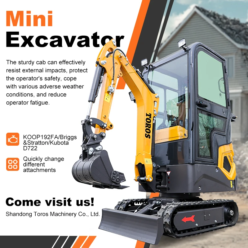 EPA/CE حفارة صغيرة للبيع 1 طن 1.2 طن آلة حفار صغيرة حفارة مزرعة مخصصة للحديقة #6