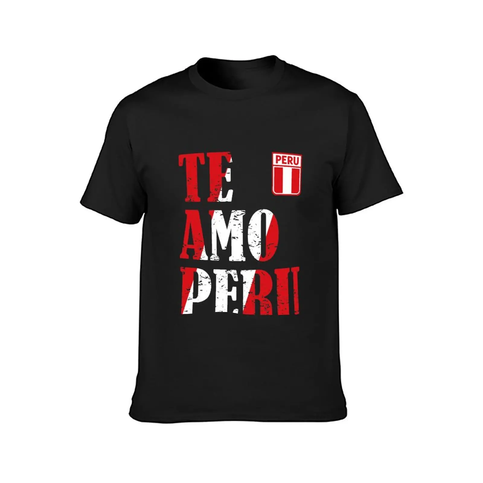 I love Peru - Te amo Peru T-Shirt animal prinfor boys plain blacks workout shirts for men