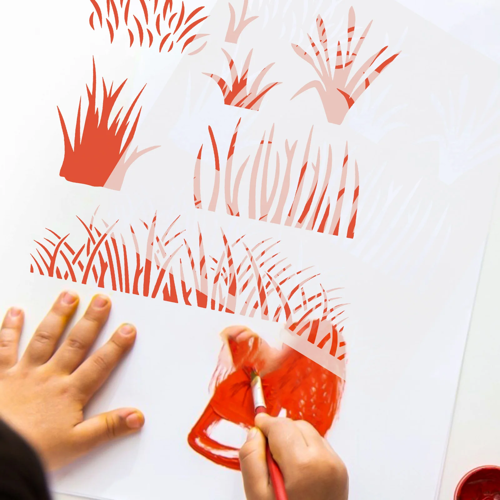 12-дюймовые художественные трафареты