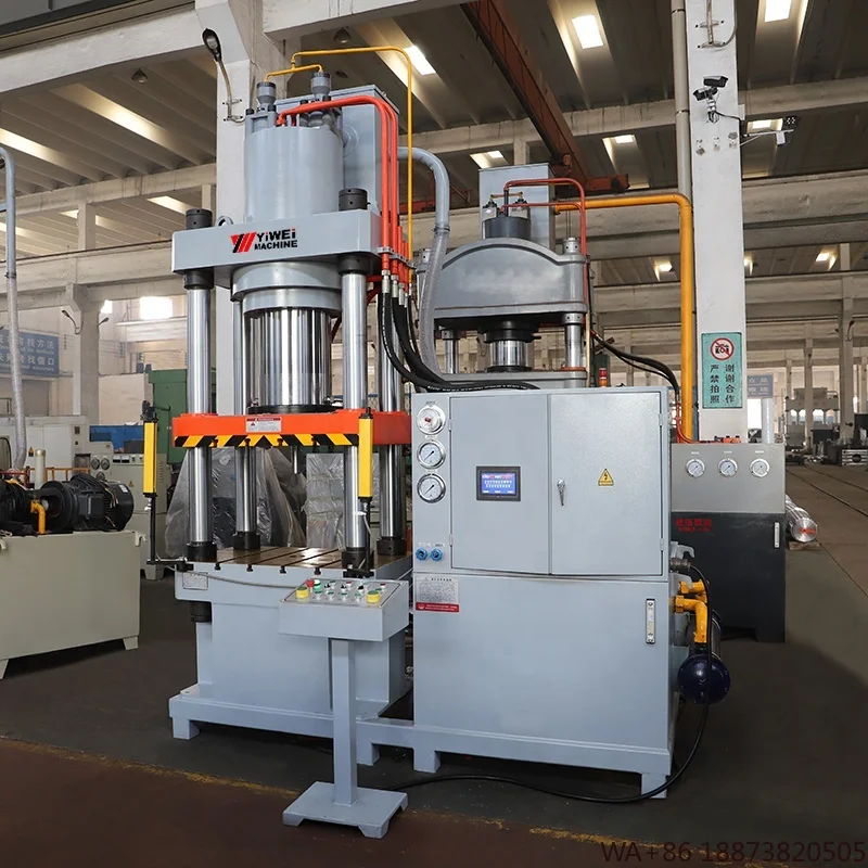 مضخة المحرك الأوتوماتيكية 200/315 طن آلة الضغط الساخن الهيدروليكية PLC التي تسيطر عليها البثق البارد صب تحمل والعتاد