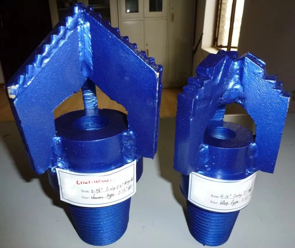 Three Wing Drill Bits for Water Well Drilling