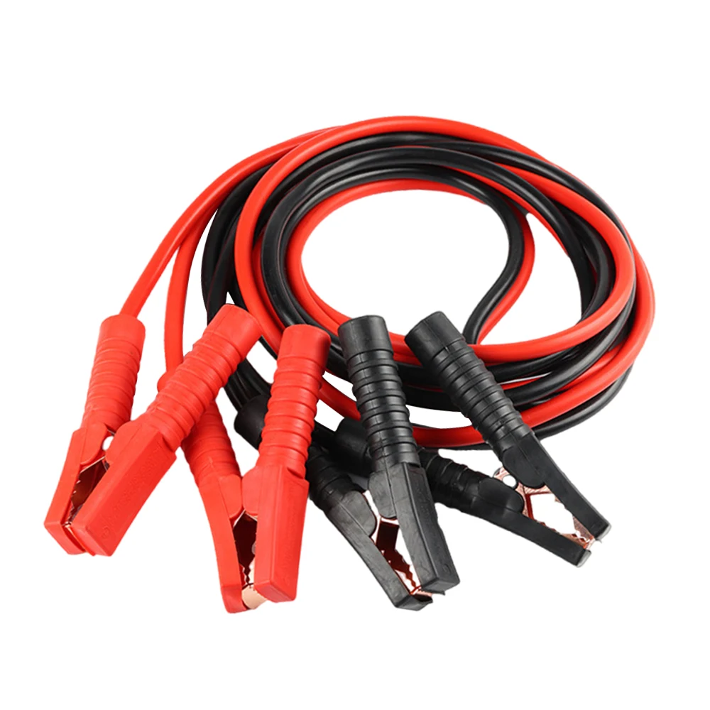 2000 A 4M 4 AWG Car Battery Through Cable Starting Battery Car Grounding Wire Clip Connectors Crocodile Clamp Alligator Clip