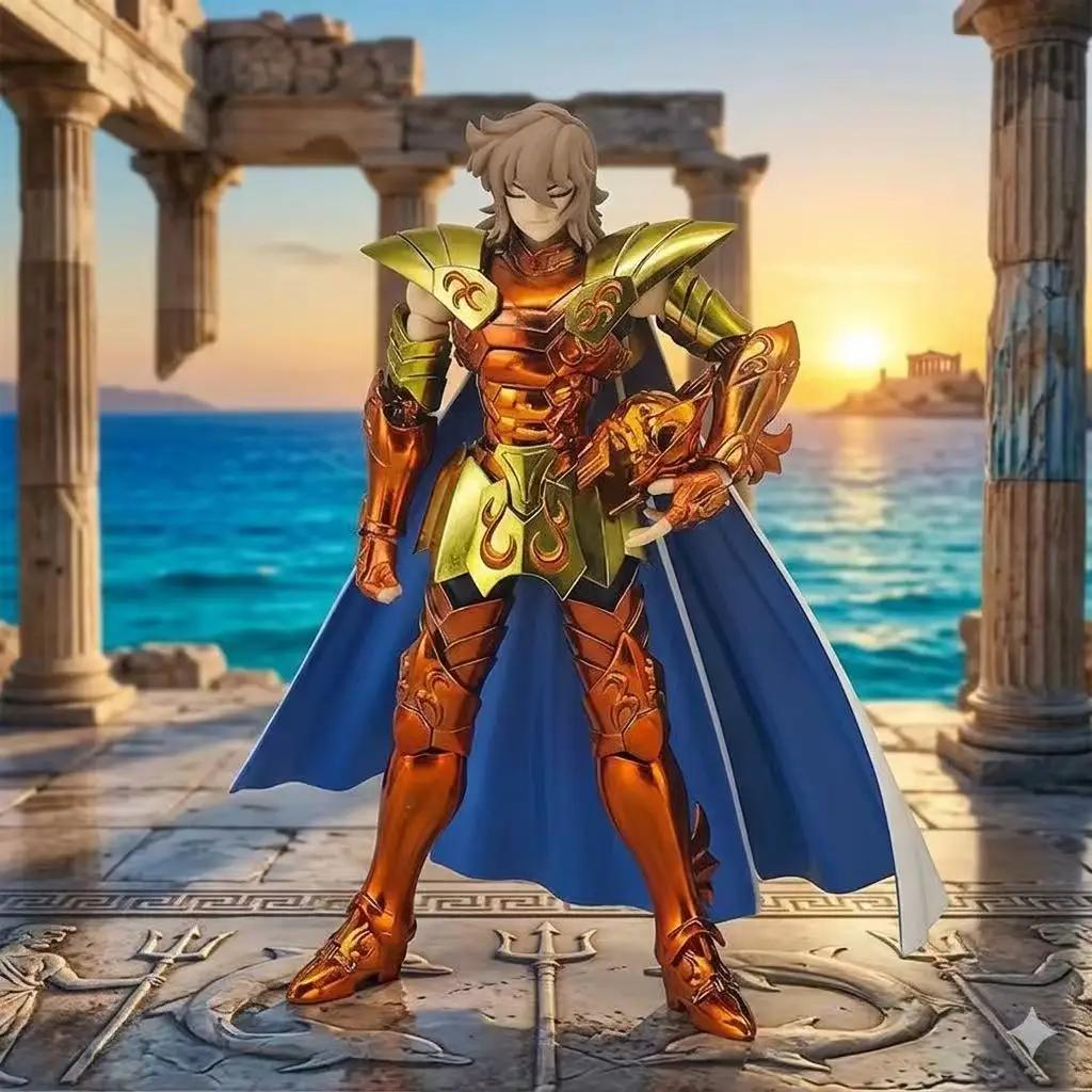 

JM.MST Saint Seiya Myth Cloth EXM Poseidon Seahorse/Sea Horse Baian/Baiane/Byan Knights of The Zodiac Action Figure