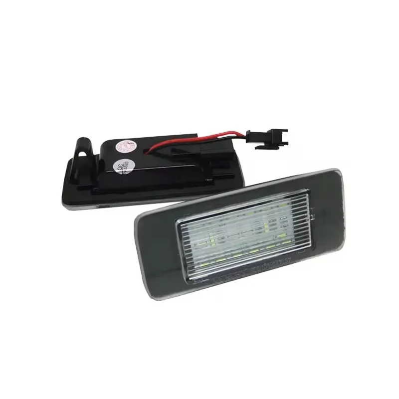 For Cadillac ATS 2015-2019 Escalade ESV 2pcs Error Free 6000K White LED License Plate Lights Car-Styling Number Lamps