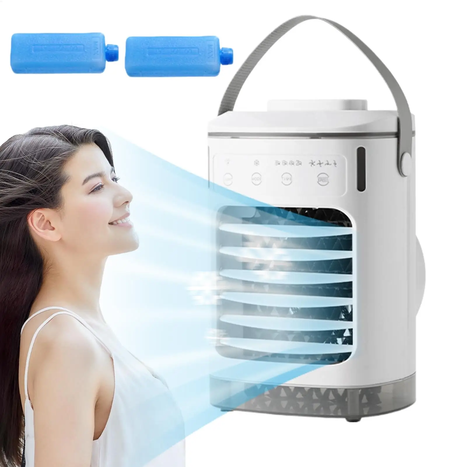 

Air Conditioning Fan Portable Air Conditioner Household Portable Air Conditioner Humidifier Desktop air cooler Spray fan