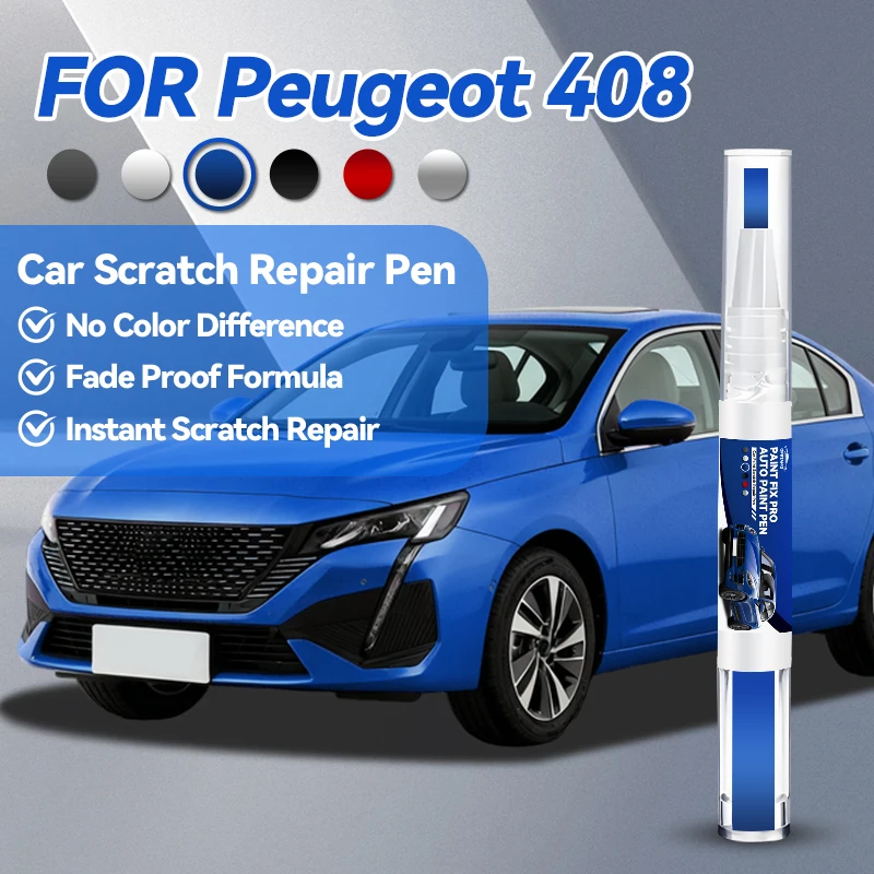 

Горячие новинки 2026: Аксессуары для авто Peugeot 408 – Карандаш для ремонта лакокрасочного покрытия, средство для удаления царапин, DIY автоаксессуары, черный ELX, белый KWE