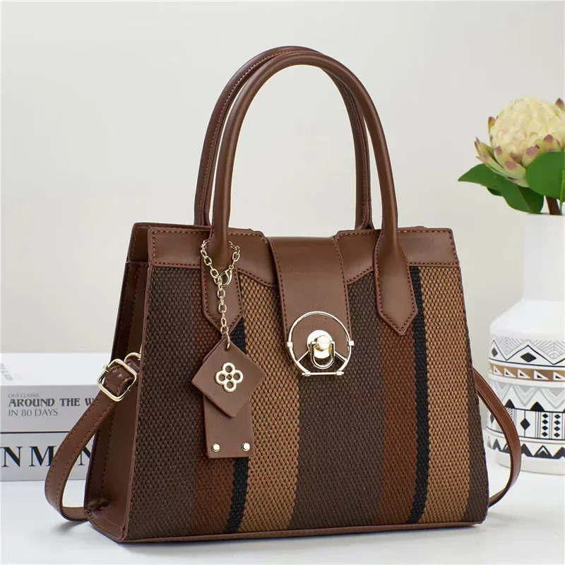 Order Factory Fashion Trend Women's Bag Premium Sense Large Capacity Shoulder Bag Crossbody Bag Handbag Women's