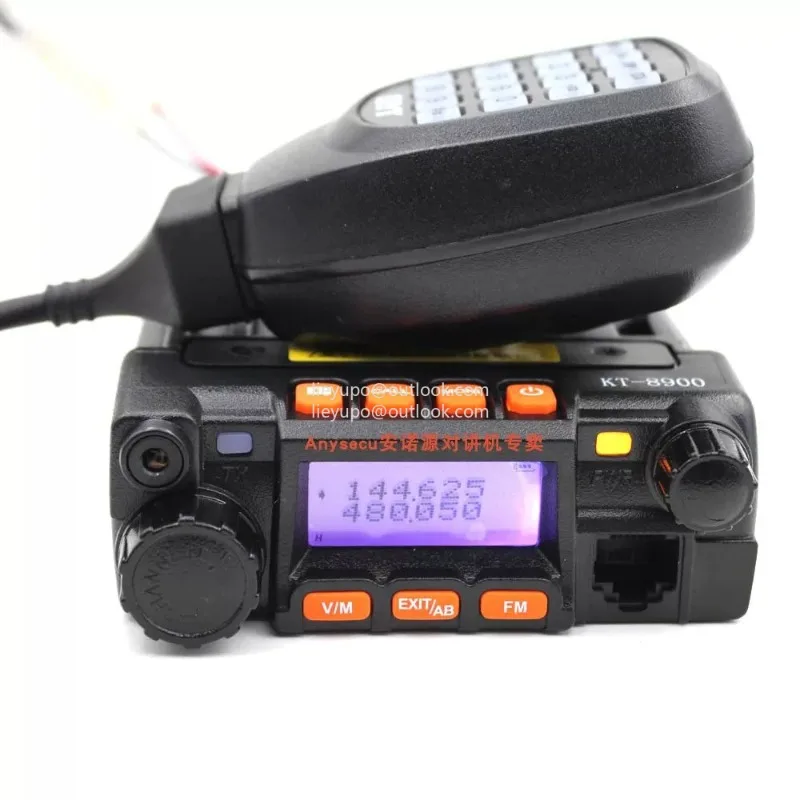 

Mini Dual Band Car Intercom Radio, UV Dual Frequency Dual Standby Two Way Radio for Car