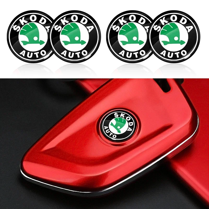 Наклейка на дверь автомобиля, 15 мм, для Skoda Octavia Fabia Kamiq Kapoq Kodiaq Rapid SCALA