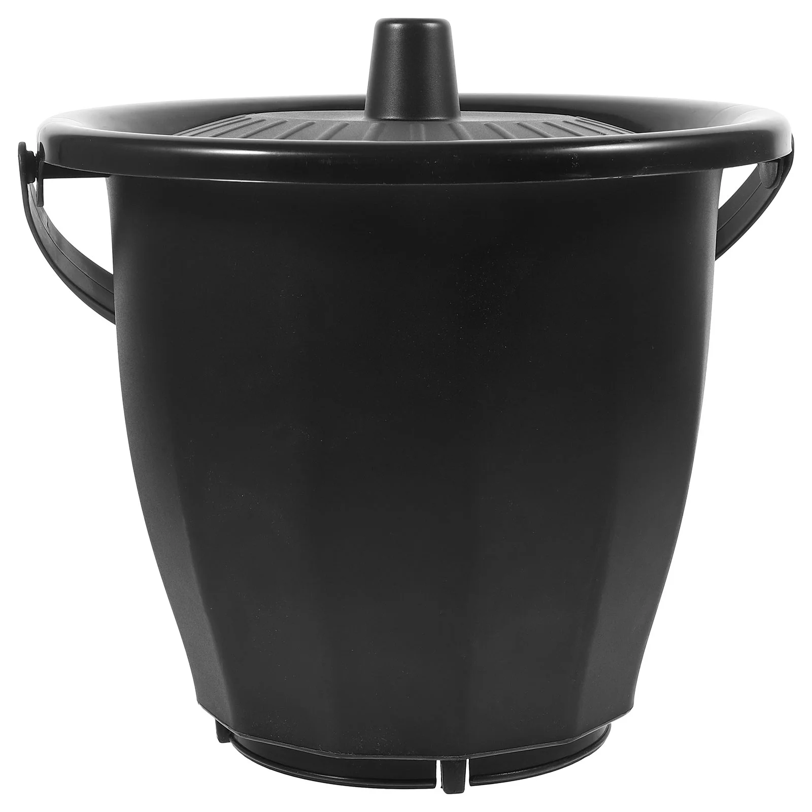 Spittoon Urine Pot with Lid Toilet Bowl Household for Elderly Portable Bedpan Chamber