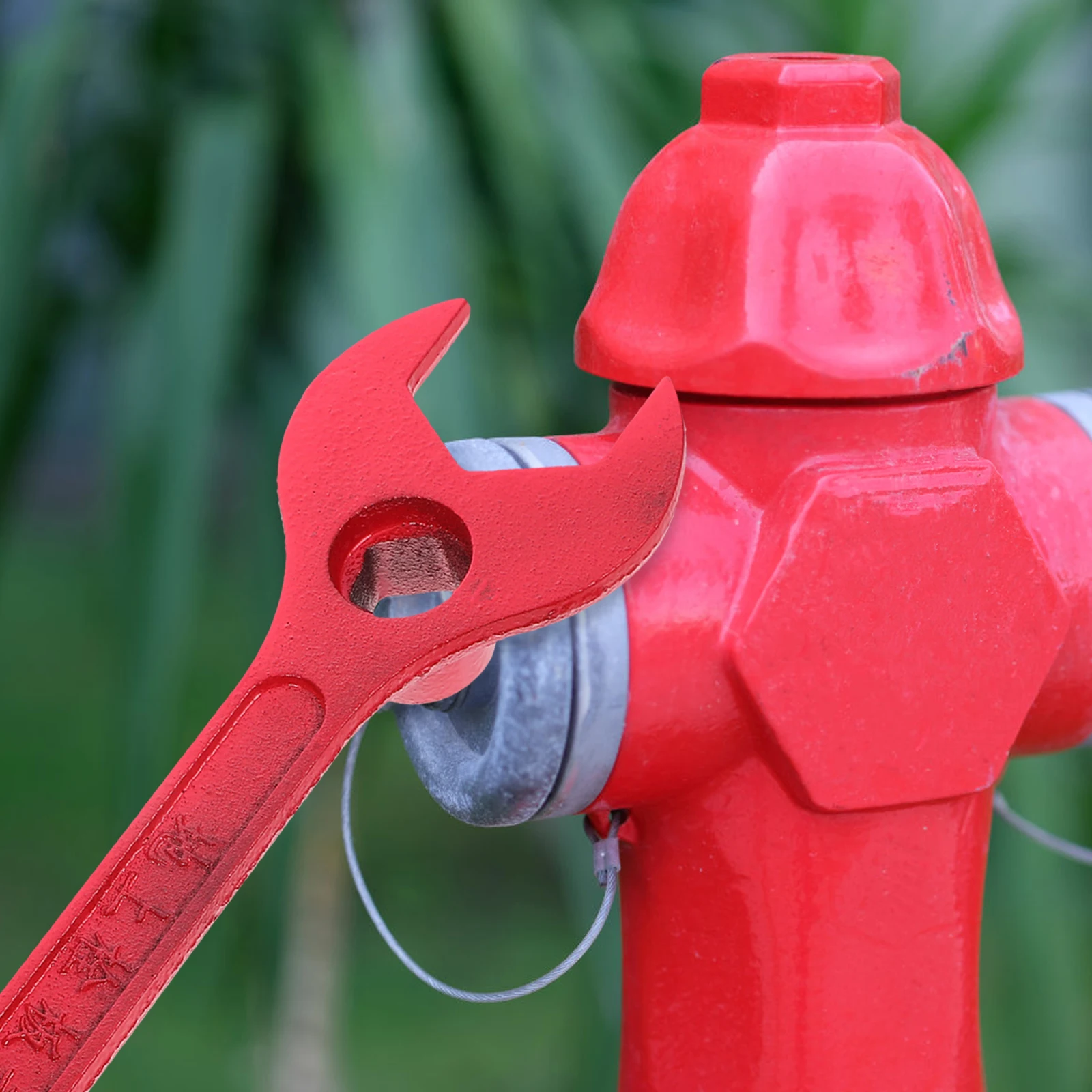 

Fire Hydrant Wrench Durable Metal Emergency Tools for Outdoor Use Portable Firefighting Spanner with Reliable Performance