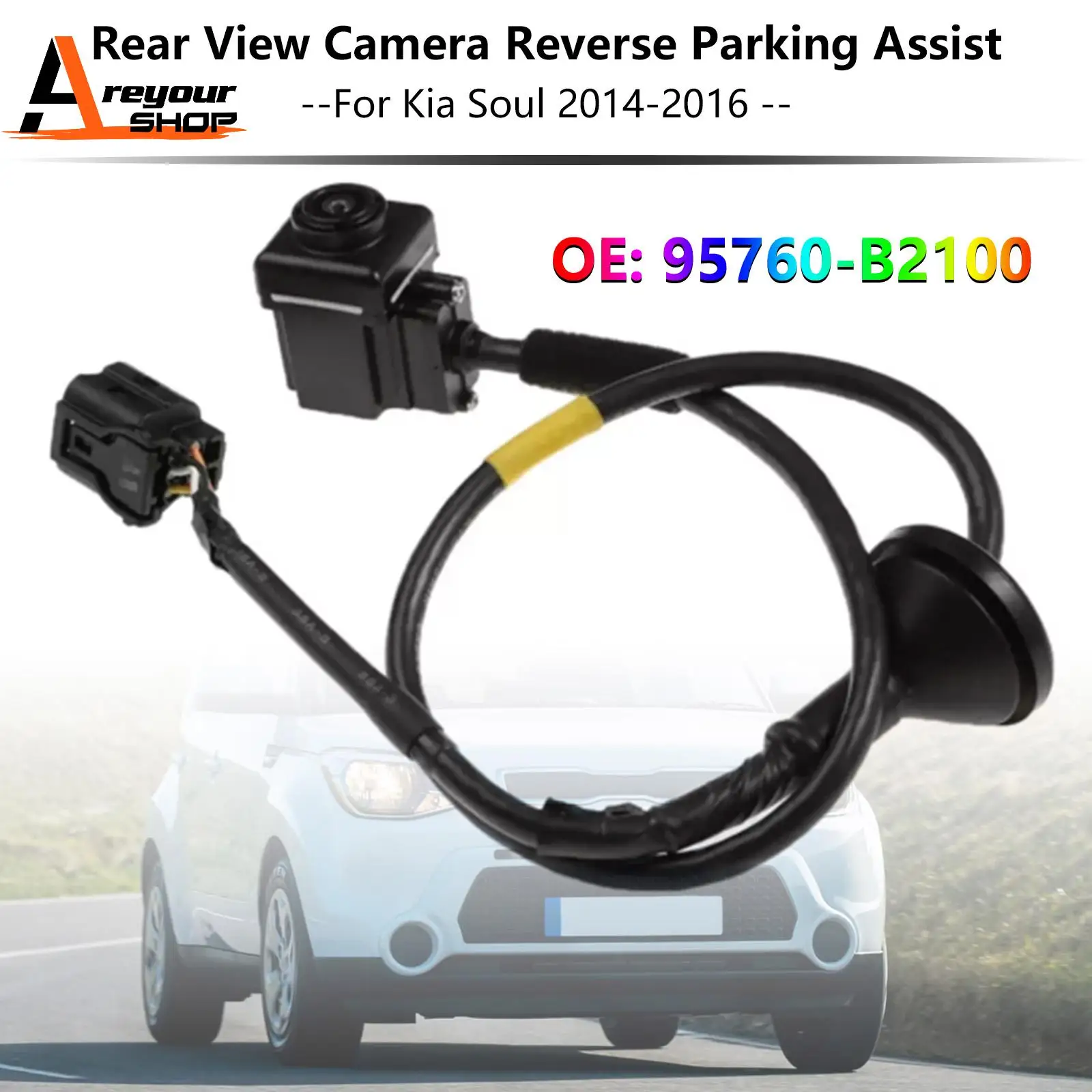 

Rear View Backup Parking Camera 95760-B2100 for Kia Soul 2014 2015 2016