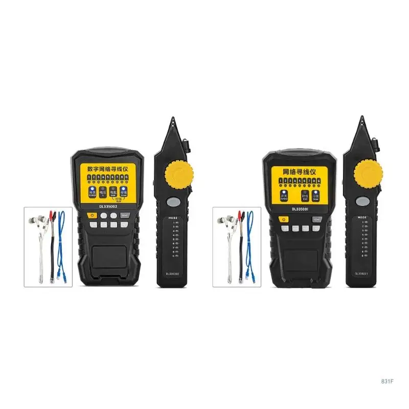 

Cable Line Testing Tool Telephone & Ethernet Wire Locator Wire Tracing Device Quickly Identify & Test Wiring Connection