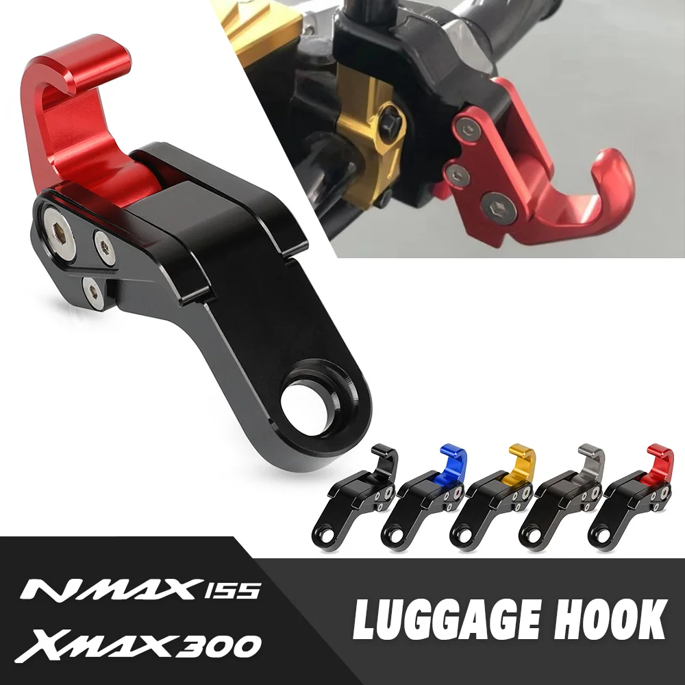 

For YAMAHA NMAX155 N-MAX 155 XMAX300 X-MAX 300 NVX155 AEROX155 Motorcycle Hook Helmet Holder Luggage Hook Bottle Carry Holder