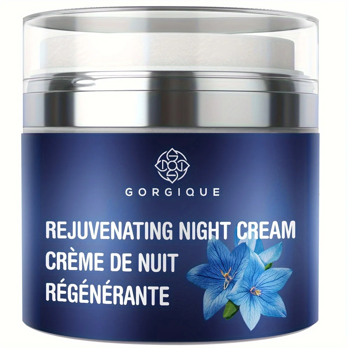 

Face Care Rejuvenating Night Cream Plant Rich Moisturizer with Blue Gentian and Edelweiss