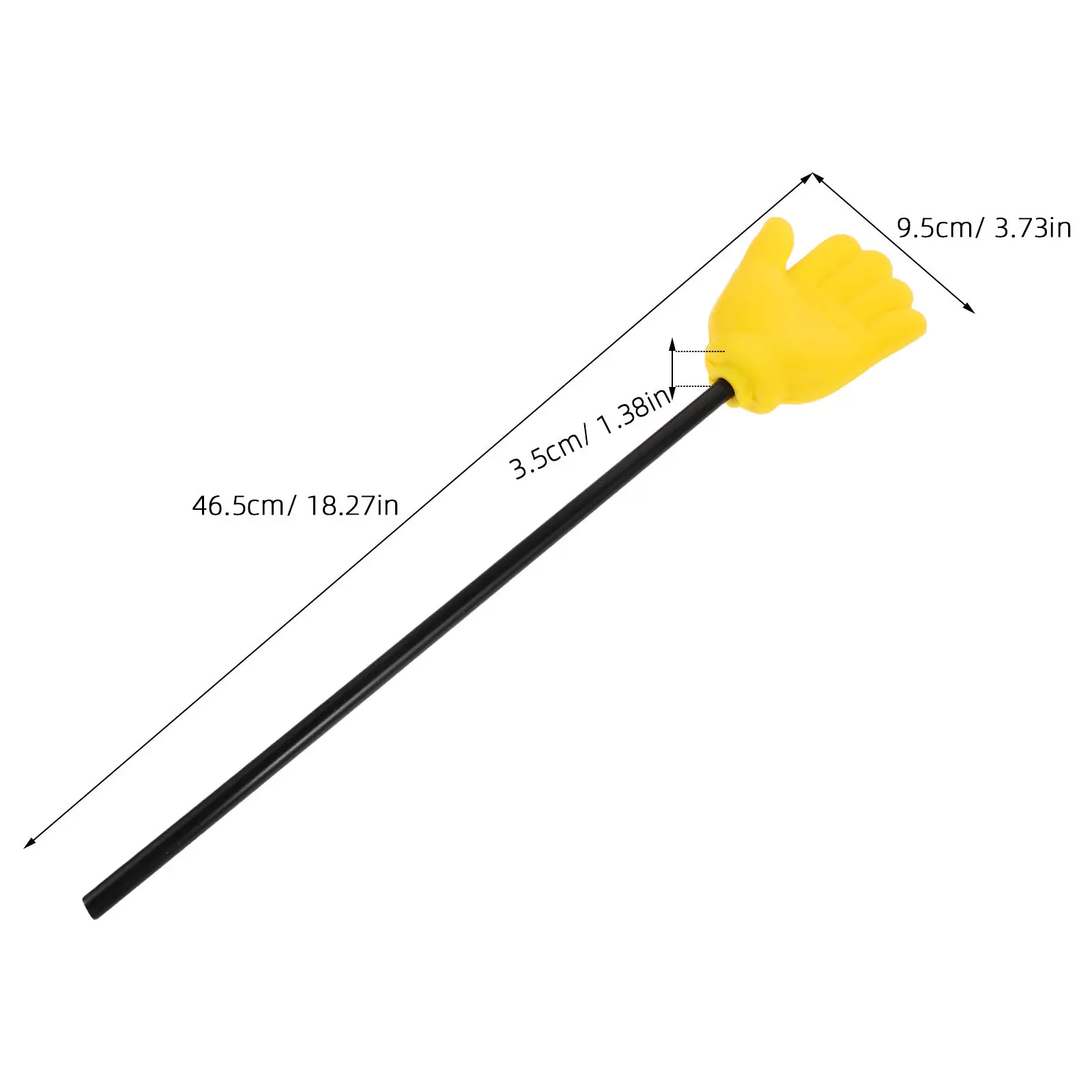 3Pcs Foam Finger Pointer Sticks Handheld Gesture Rod Party Game Prop Mini Teaching Pointer Classroom Dance Performance Gesture