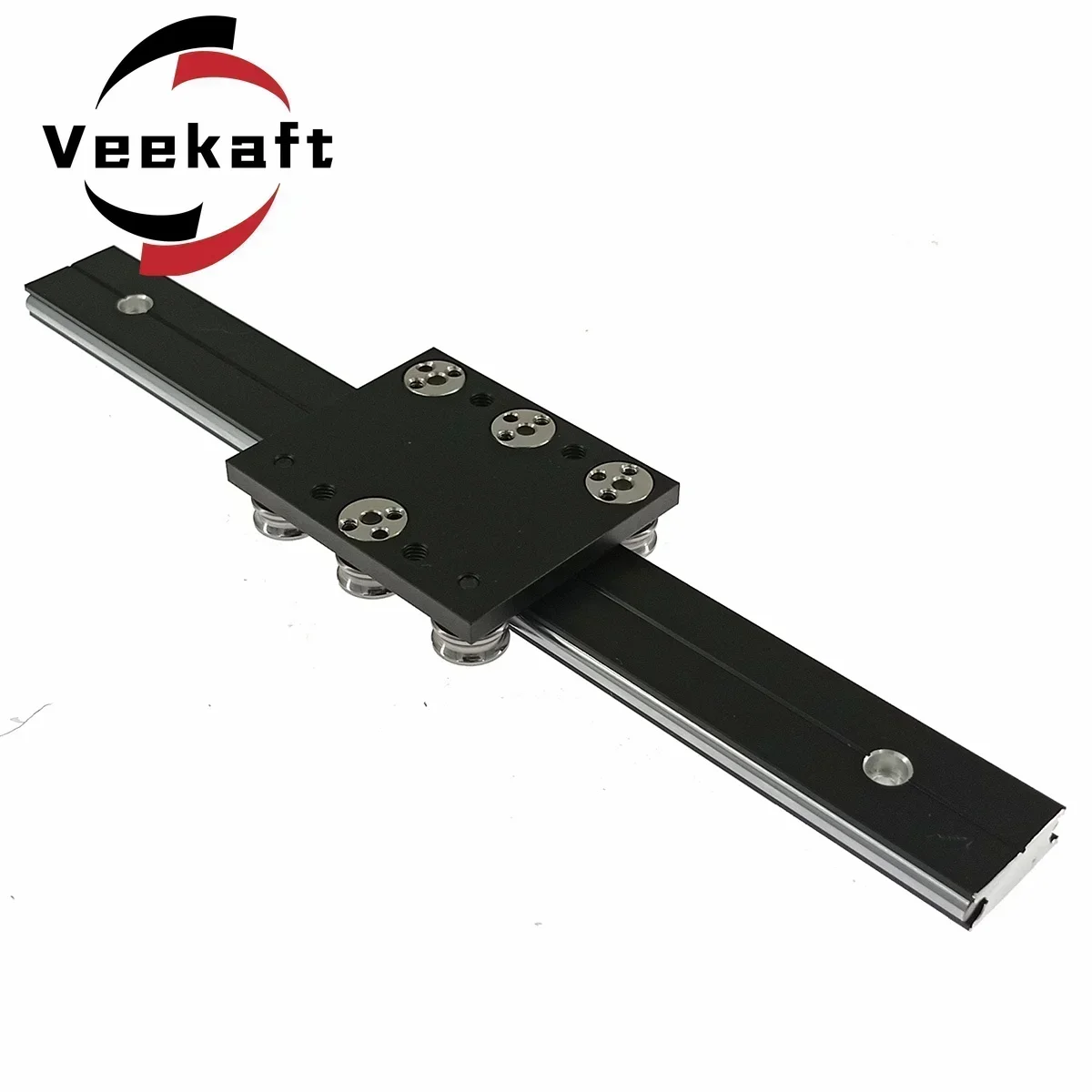 Veekaft Linear Slide 1PC OSGR80 Rail + OSGB80 Slider External Dual-axis Slide Is Suitable for CNC Engraving Machine