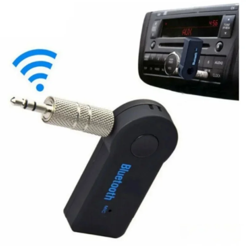 1/2/3/4/5/6Pcs Car Audio Bluetooth Receiver AUX Bluetooth Music Receiver 3.5mm Wireless Audio Transmitter for Cars